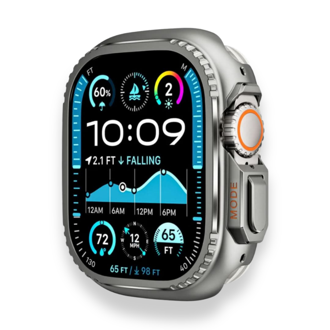 Titan Shield - Metalen case voor Apple Watch